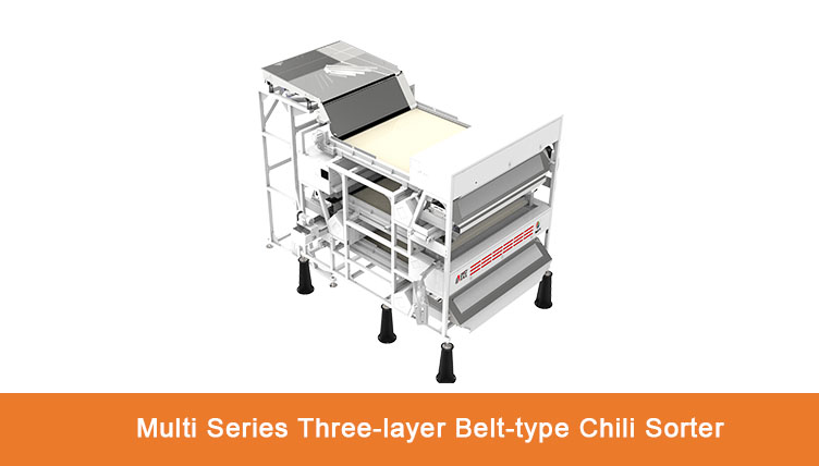 Multi Series Three-layer Belt-type Chili Sorter, chili sorter