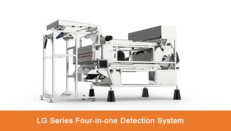 LG Series Four-in-one Detection System, chili sorting
